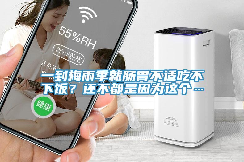一到梅雨季就腸胃不適吃不下飯？還不都是因為這個…