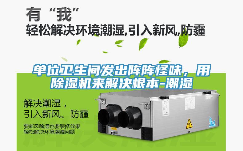 單位衛生間發出陣陣怪味，用除濕機來解決根本-潮濕