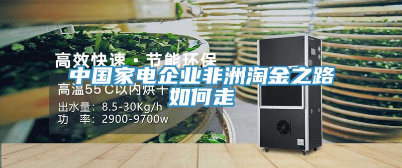 中國家電企業非洲淘金之路如何走
