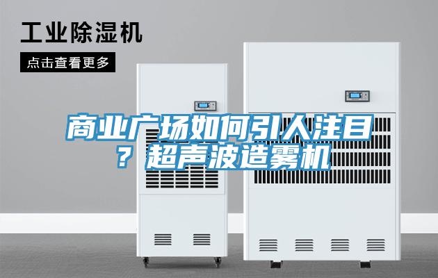 商業廣場如何引人注目？超聲波造霧機