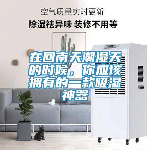 在回南天潮濕天的時(shí)候，你應(yīng)該擁有的一款吸濕神器