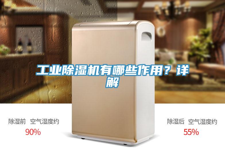工業(yè)除濕機(jī)有哪些作用?詳解