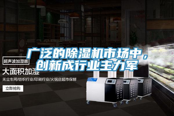 廣泛的除濕機市場中，創新成行業主力軍