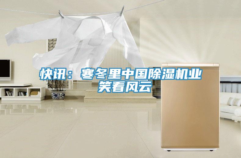 快訊:寒冬里中國除濕機業 笑看風云