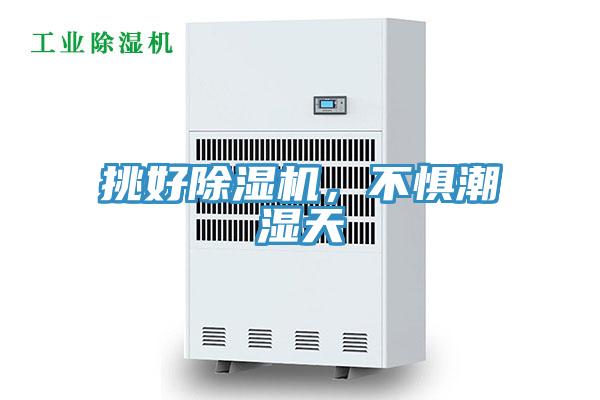 挑好除濕機，不懼潮濕天