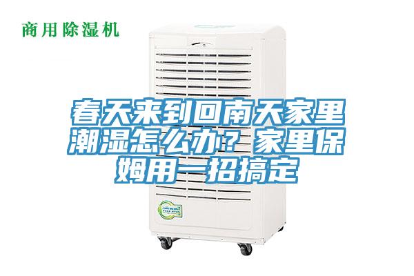 春天來到回南天家里潮濕怎么辦？家里保姆用一招搞定