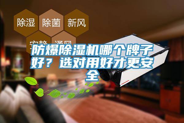 防爆除濕機哪個牌子好?選對用好才更安全
