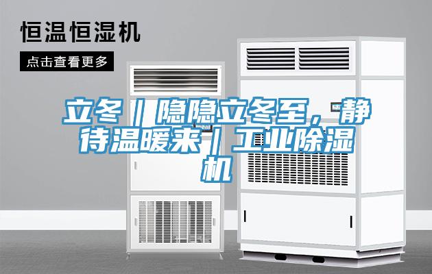 立冬｜隱隱立冬至，靜待溫暖來｜工業除濕機