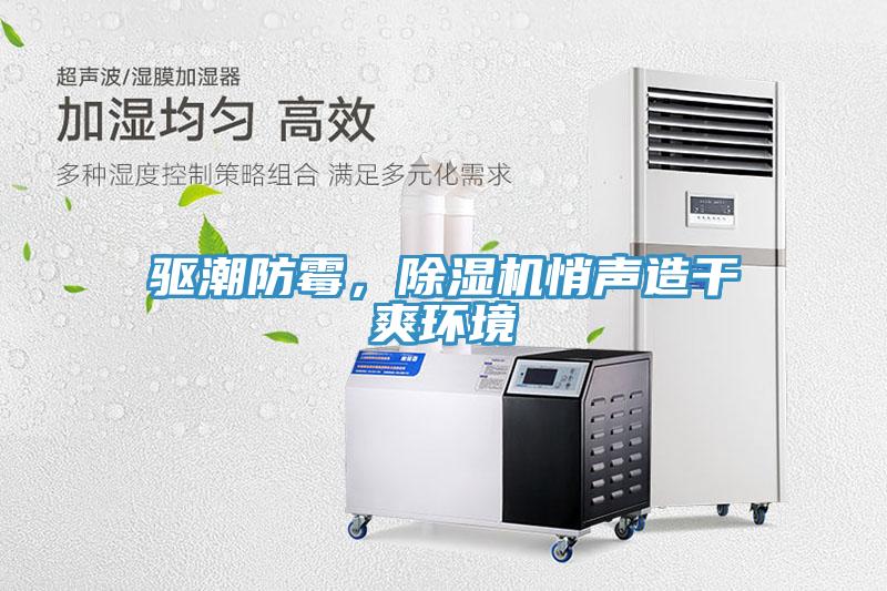 驅潮防霉,除濕機悄聲造干爽環境