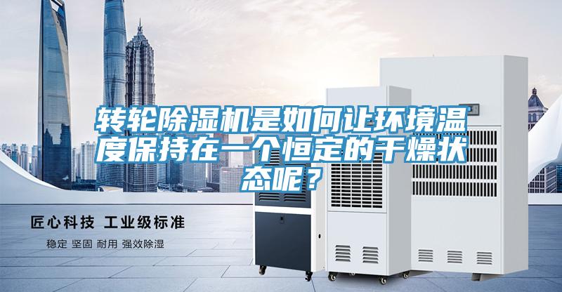 轉輪除濕機是如何讓環境溫度保持在一個恒定的干燥狀態呢？