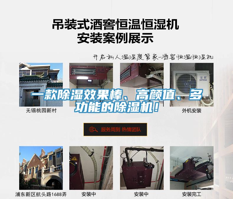 一款除濕效果棒、高顏值、多功能的除濕機!