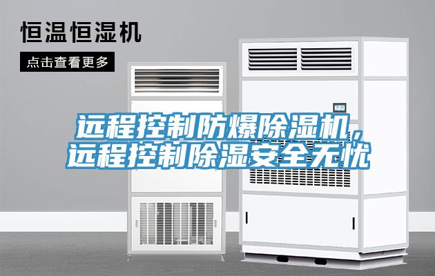 遠(yuǎn)程控制防爆除濕機(jī)，遠(yuǎn)程控制除濕安全無憂