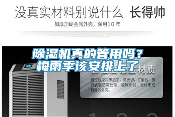 除濕機真的管用嗎？梅雨季該安排上了