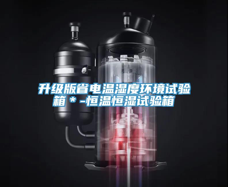 升級版省電溫濕度環境試驗箱*-恒溫恒濕試驗箱