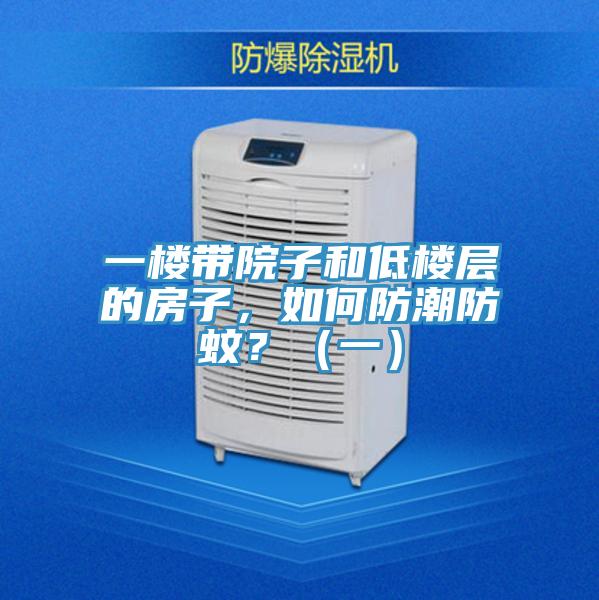 一樓帶院子和低樓層的房子，如何防潮防蚊？（一）