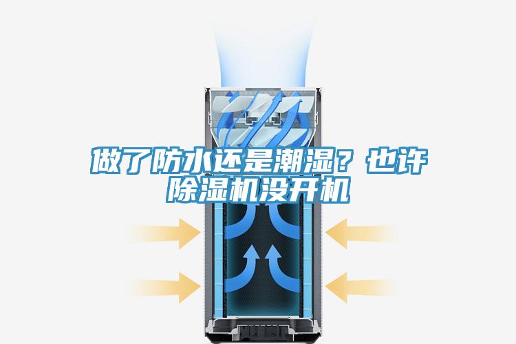 做了防水還是潮濕？也許除濕機(jī)沒開機(jī)