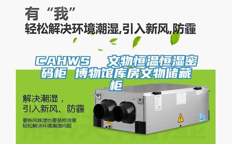 CAHWS 文物恒溫恒濕密碼柜 博物館庫房文物儲藏柜