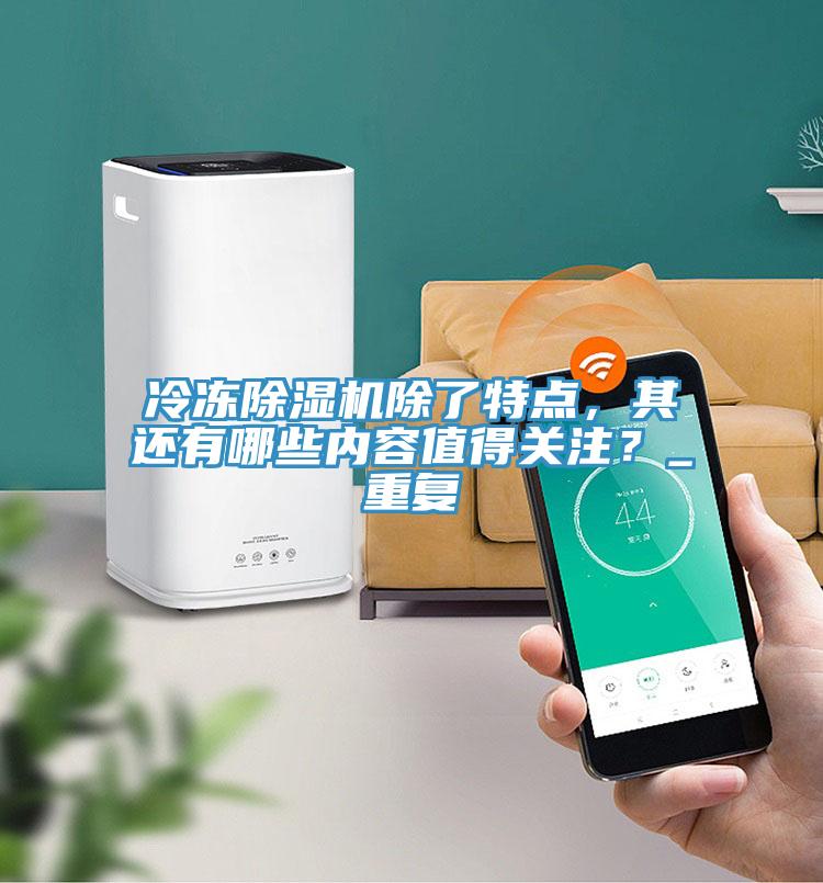 冷凍除濕機除了特點，其還有哪些內容值得關注？_重復