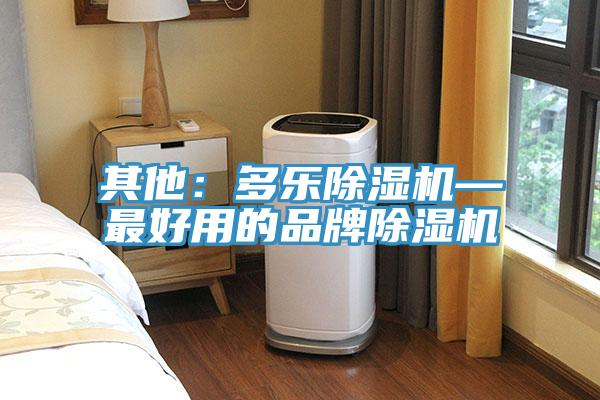 其他:多樂除濕機—最好用的品牌除濕機