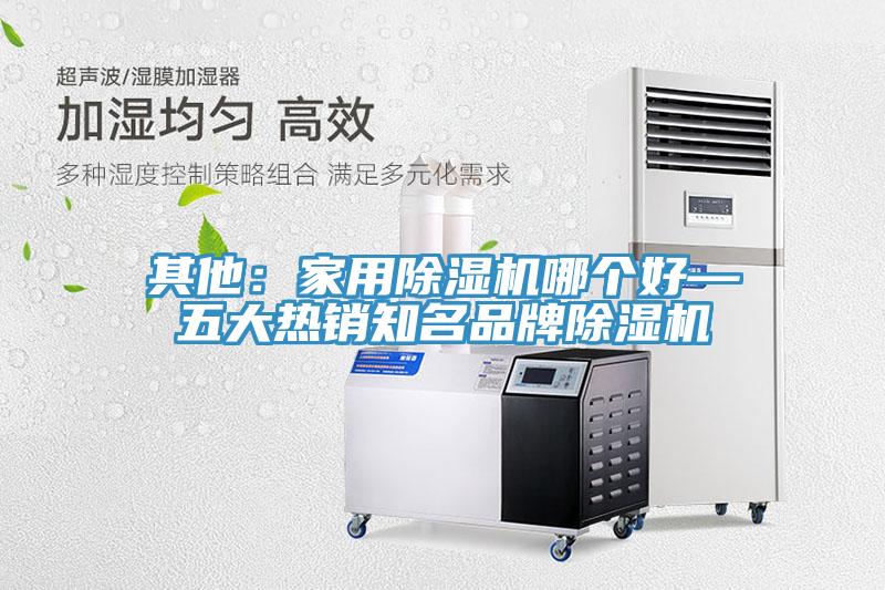 其他:家用除濕機哪個好—五大熱銷知名品牌除濕機