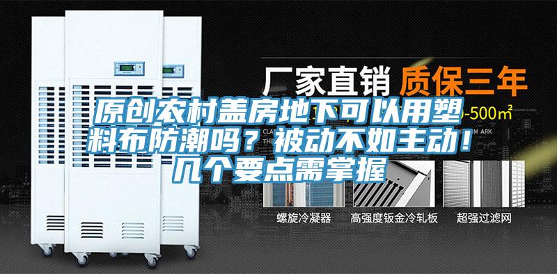 原創農村蓋房地下可以用塑料布防潮嗎?被動不如主動!幾個要點需掌握