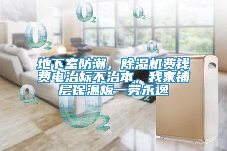 地下室防潮，除濕機費錢費電治標不治本，我家鋪層保溫板一勞永逸