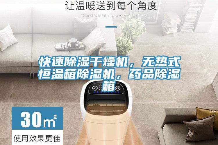 快速除濕干燥機，無熱式恒溫箱除濕機，藥品除濕箱
