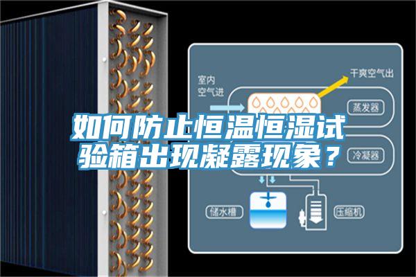 如何防止恒溫恒濕試驗箱出現(xiàn)凝露現(xiàn)象？