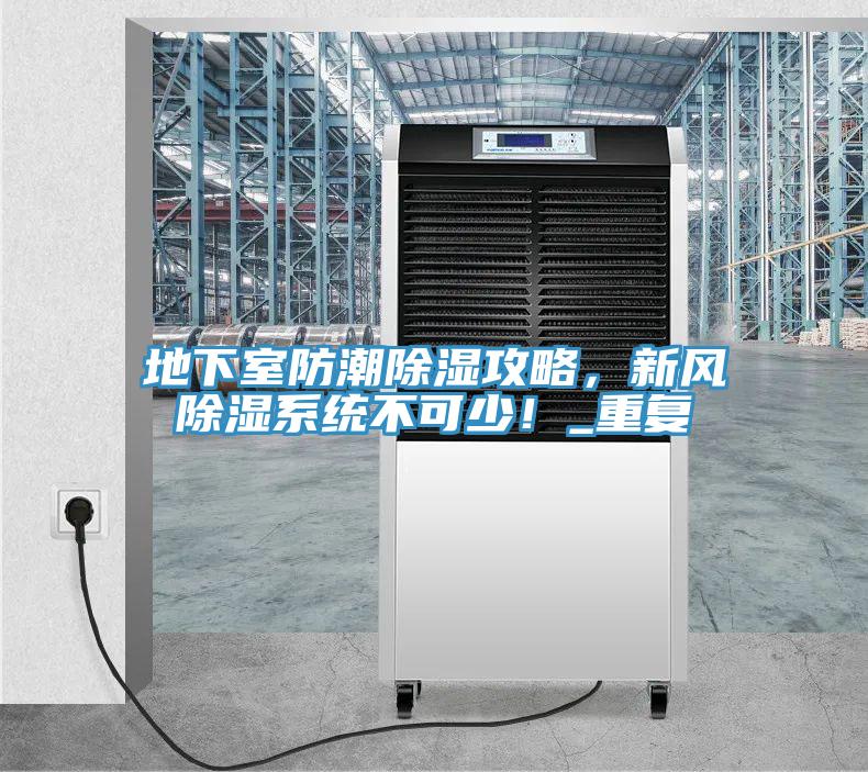 地下室防潮除濕攻略，新風除濕系統不可少！_重復