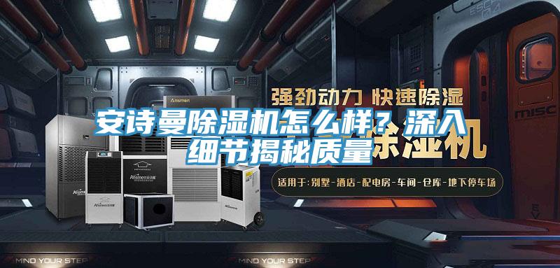 安詩曼除濕機怎么樣？深入細節(jié)揭秘質(zhì)量