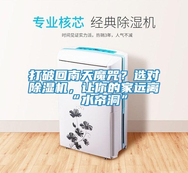 打破回南天魔咒?選對除濕機,讓你的家遠離“水簾洞”