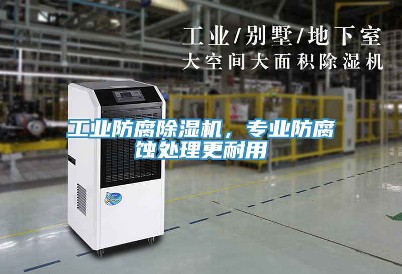 工業防腐除濕機，專業防腐蝕處理更耐用