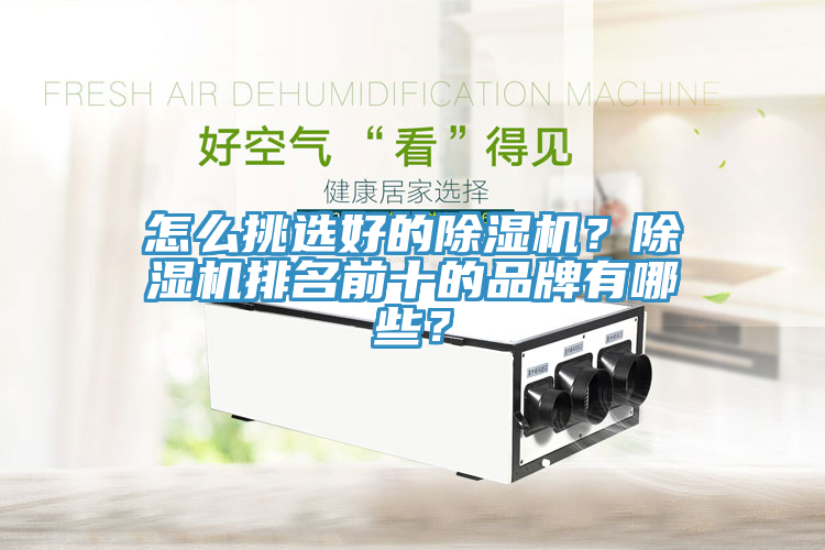 怎么挑選好的除濕機?除濕機排名前十的品牌有哪些?