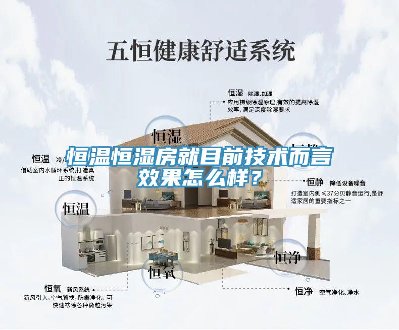 恒溫恒濕房就目前技術而言效果怎么樣?