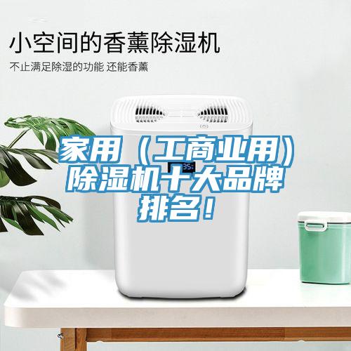 家用(工商業用)除濕機十大品牌排名!