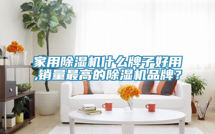 家用除濕機(jī)什么牌子好用,銷(xiāo)量最高的除濕機(jī)品牌？