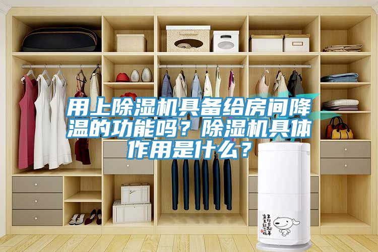 用上除濕機(jī)具備給房間降溫的功能嗎?除濕機(jī)具體作用是什么?
