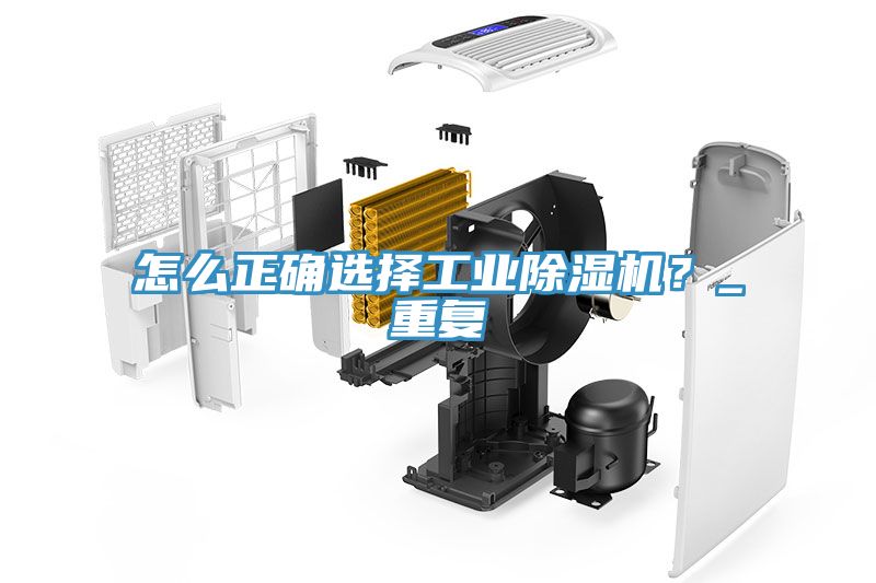 怎么正確選擇工業除濕機？_重復
