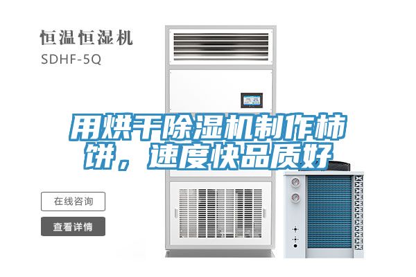 用烘干除濕機(jī)制作柿餅,速度快品質(zhì)好