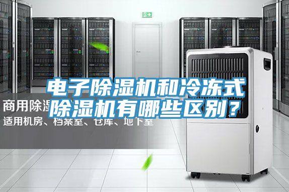 電子除濕機和冷凍式除濕機有哪些區(qū)別?