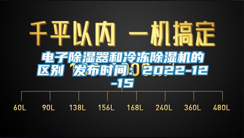 電子除濕器和冷凍除濕機的區(qū)別 發(fā)布時間:2022-12-15