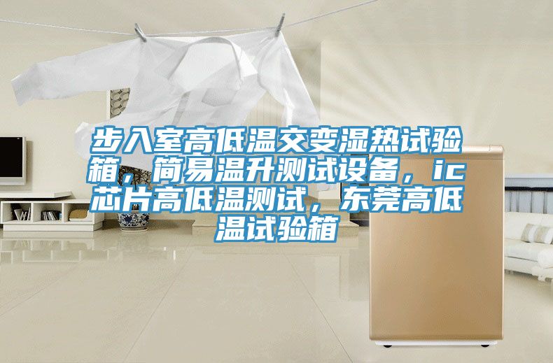 步入室高低溫交變濕熱試驗箱,簡易溫升測試設備,ic芯片高低溫測試,東莞高低溫試驗箱