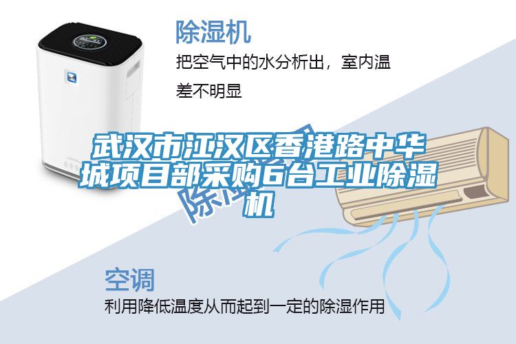 武漢市江漢區(qū)香港路中華城項(xiàng)目部采購6臺工業(yè)除濕機(jī)