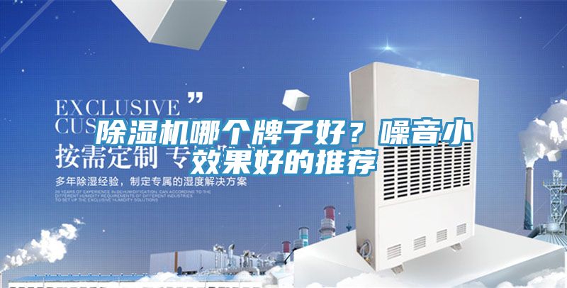 除濕機(jī)哪個牌子好？噪音小效果好的推薦