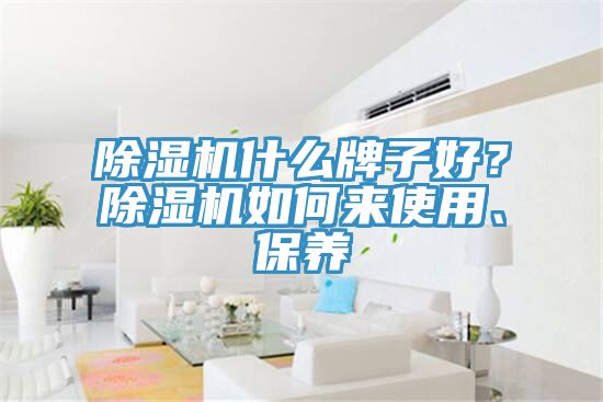 除濕機(jī)什么牌子好？除濕機(jī)如何來(lái)使用、保養(yǎng)