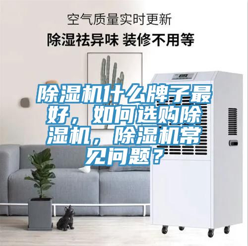 除濕機(jī)什么牌子最好，如何選購(gòu)除濕機(jī)，除濕機(jī)常見(jiàn)問(wèn)題？