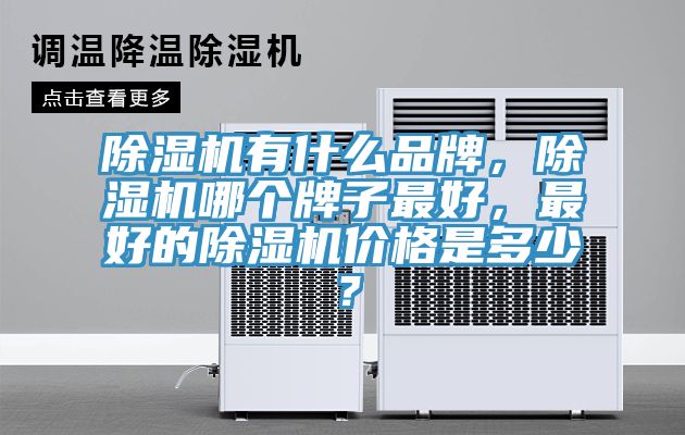 除濕機有什么品牌，除濕機哪個牌子最好，最好的除濕機價格是多少？
