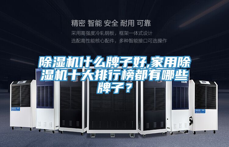 除濕機什么牌子好,家用除濕機十大排行榜都有哪些牌子？