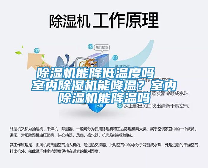 除濕機能降低溫度嗎  室內除濕機能降溫？室內除濕機能降溫嗎