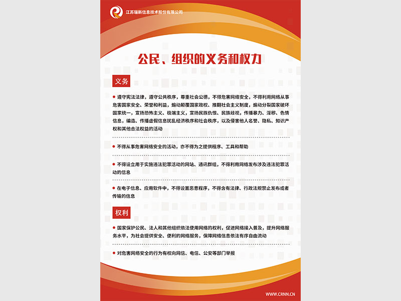 公民、組織的義務和權力